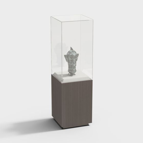 Bronze Mask 3D Model: Mystique and Elegance