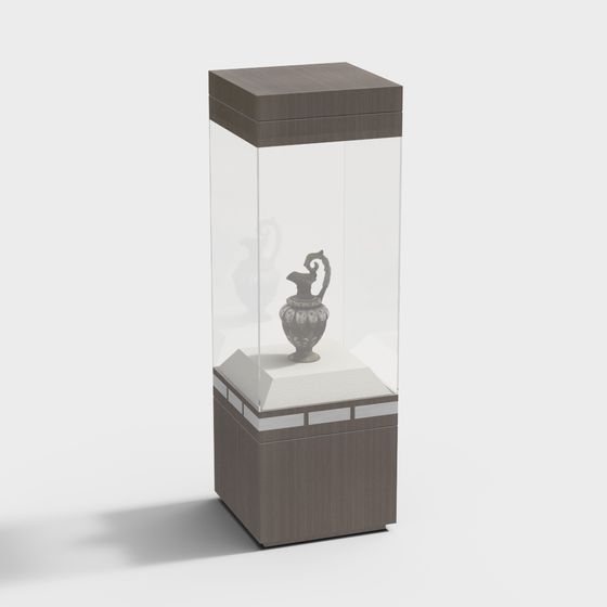 Museum Display Case 3D model