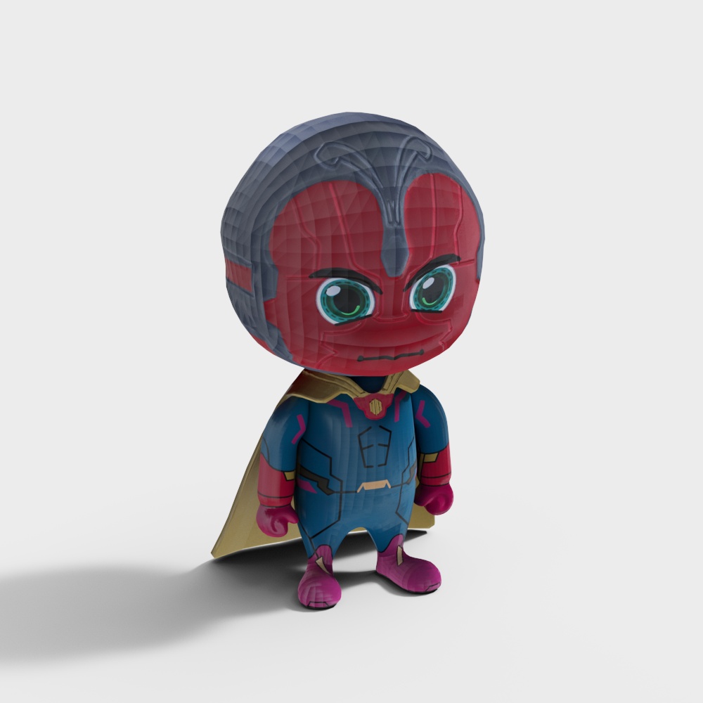 Chibi Spider-Man 3D model for Creative Projects