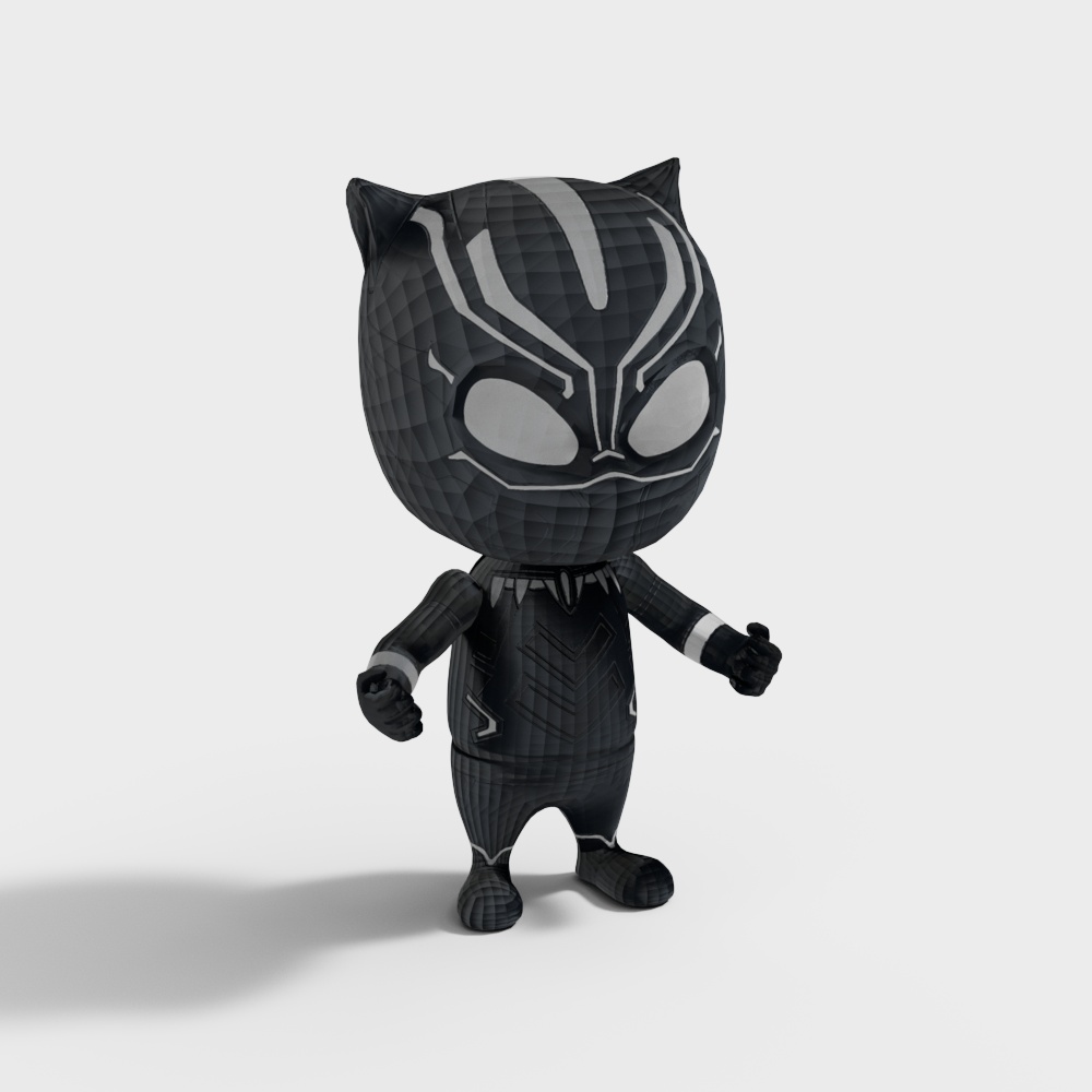 Black Panther Cubby 3D model