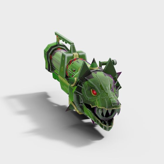 Mechanical Dragon Knight 3D model