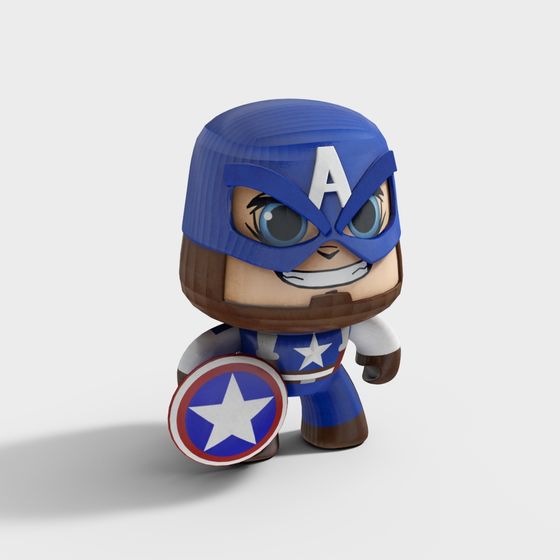 Captain America Mini 3D model
