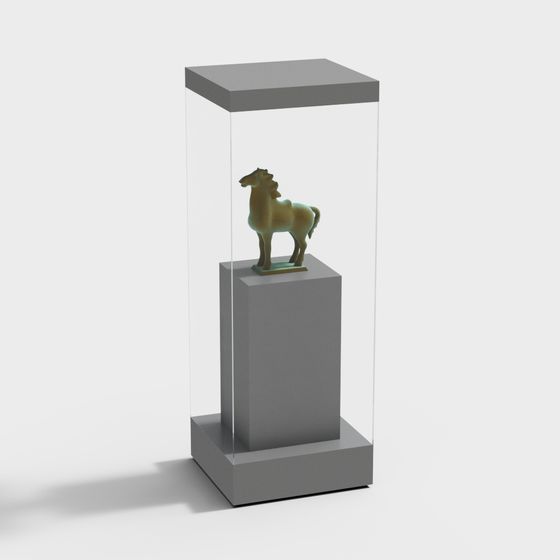 Stunning Bronze Horse 3D model