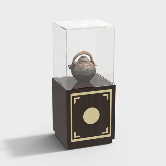 Timeless Teaware 3D model for Creative Spaces