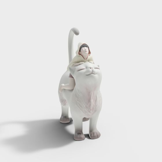 Cat Nap 3D model - A Purrfect Blend of Art and Reality
