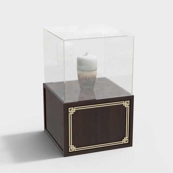 Showcase 3D model for Modern Design