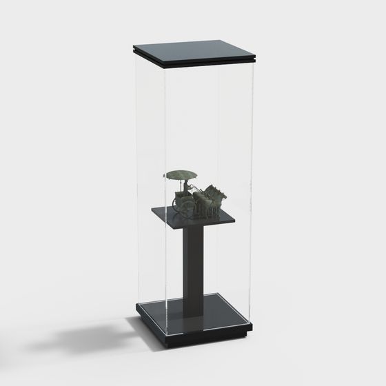 Étagère d'exposition de musée