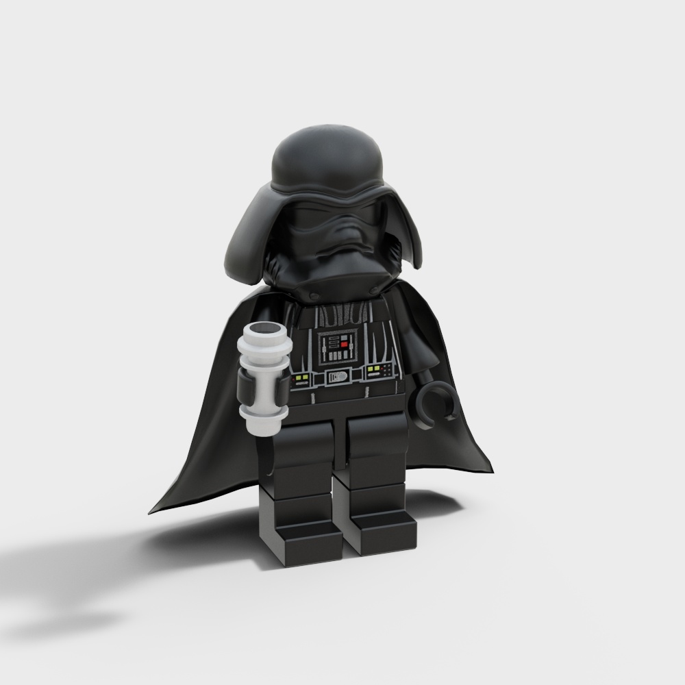 LEGO Darth Vader 3D model