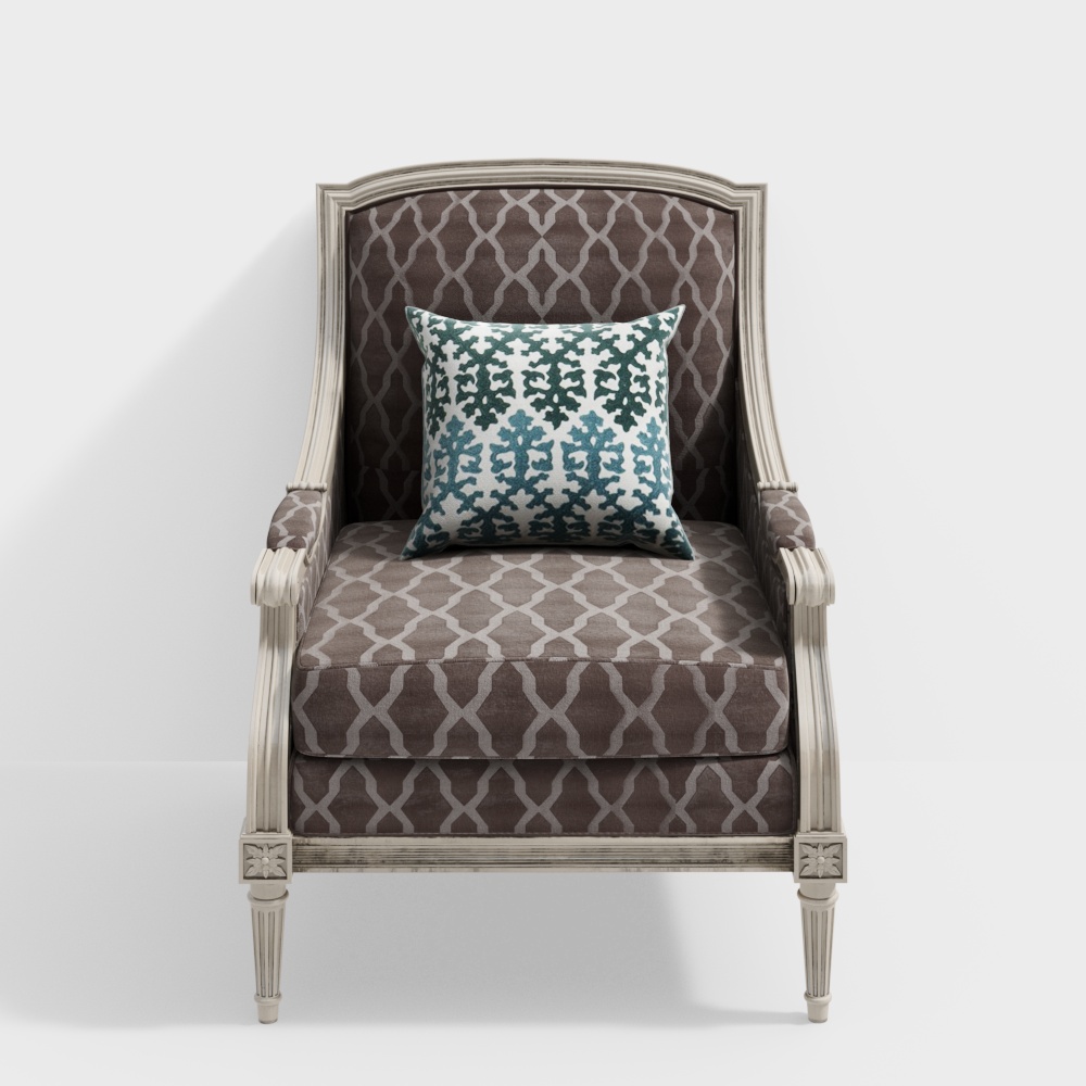 American single sofa