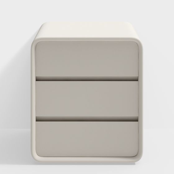 Urban Minimalist Square Table 3D model
