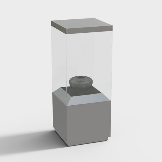 Elegant Showcase 3D model for Modern Design