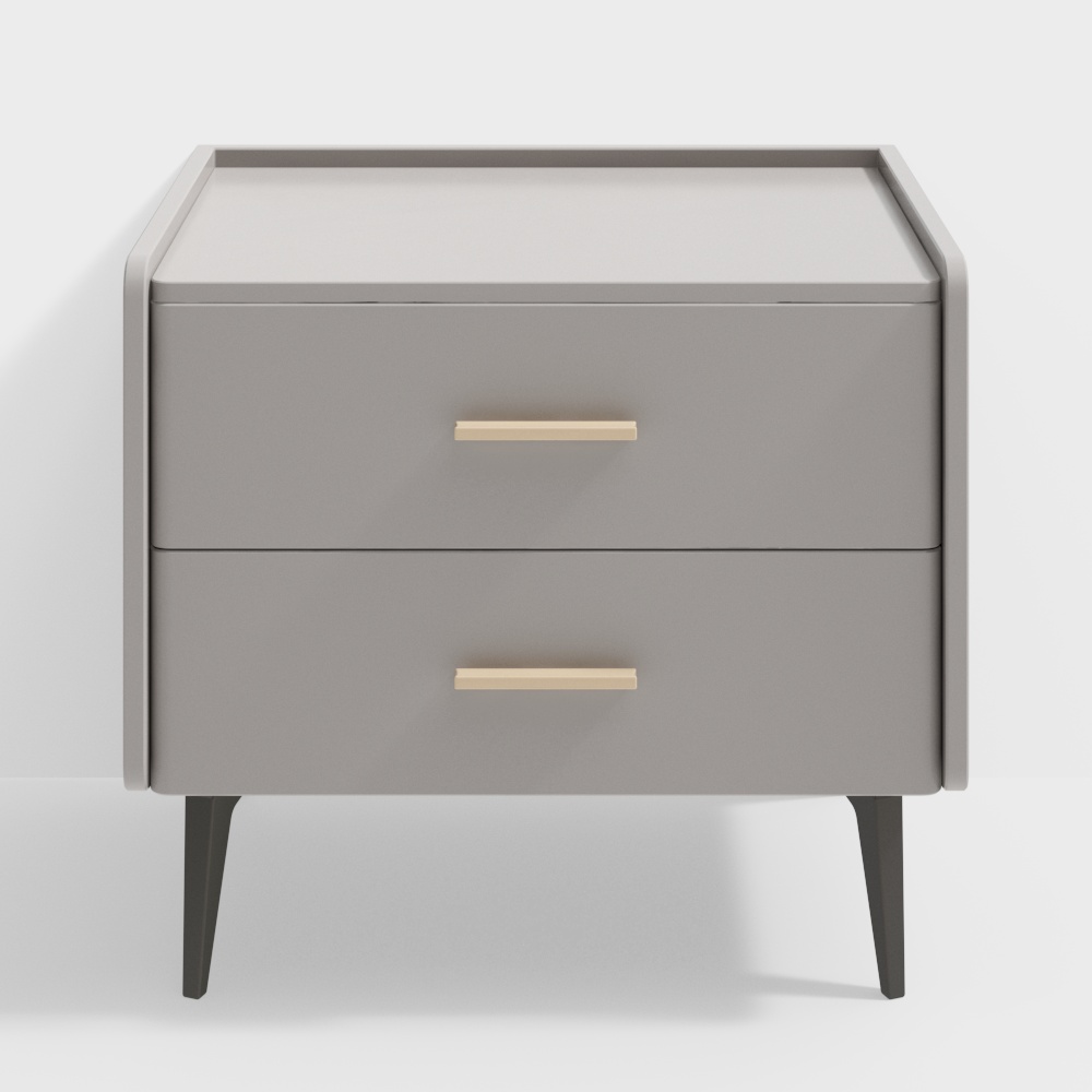 modern style bedside table
