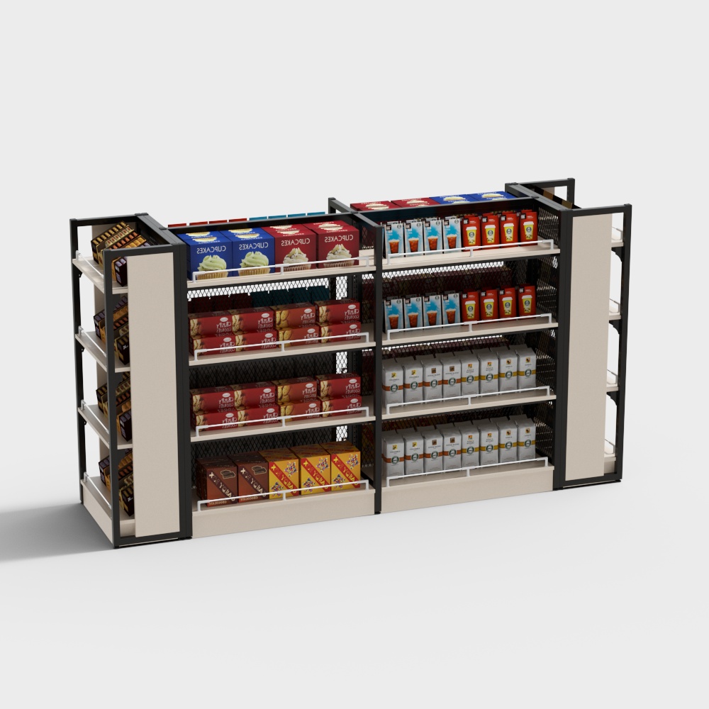 Настенные контейнеры супермаркета