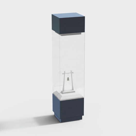 Stylish Display Cabinet 3D Model for Creative Projects