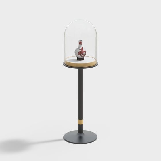 Elegant Display Stand 3D model for Modern Aesthetics