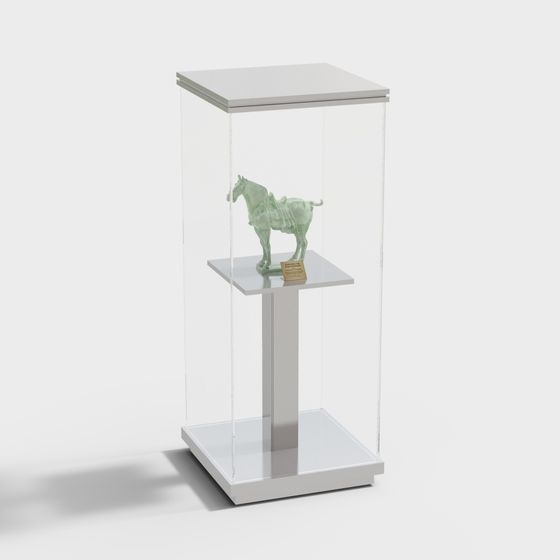 Museum Exhibition Case 3D model