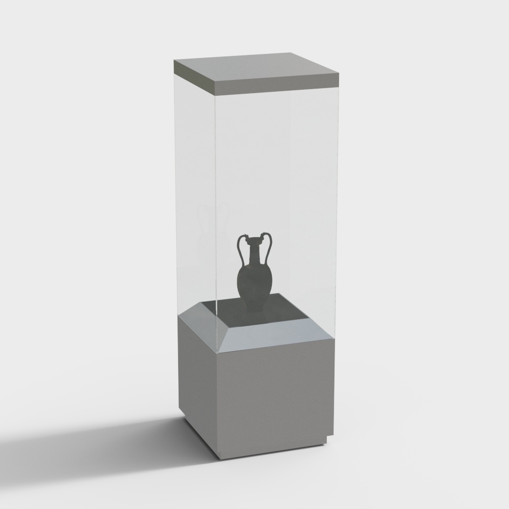 Museum Showcase 3D model