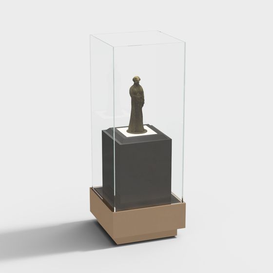 Unique Low-Polygon Classical Sculpture 3D model