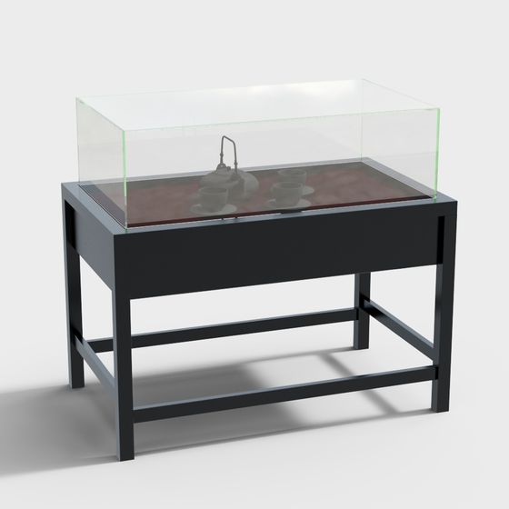Stylish Display Case 3D model for Creative Projects