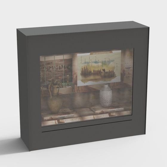 Time Window 3D Model for Historical Exhibits