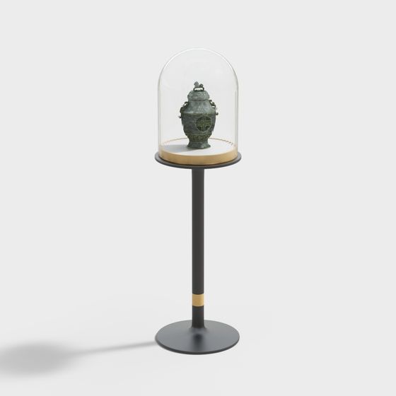 Antique Display Stand 3D Model
