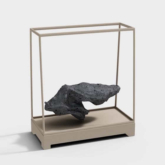 Meteorite Display Stand 3D model