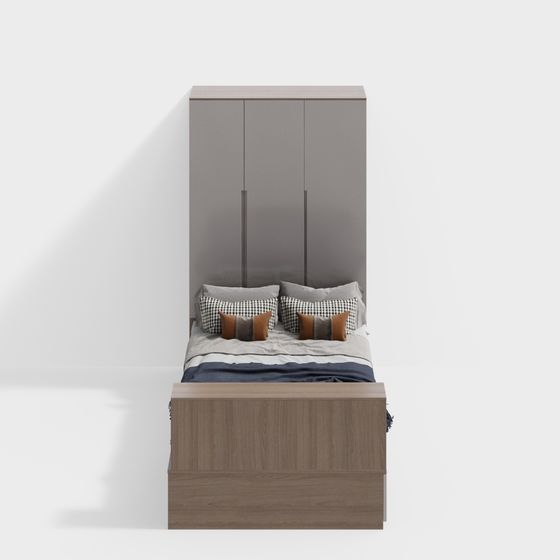 Urban Nest Bed 3D model