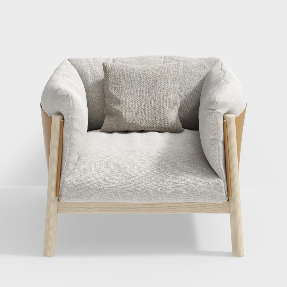 Nordic single sofa