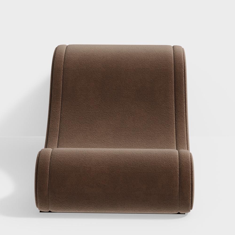 Wabi-sabi style single sofa