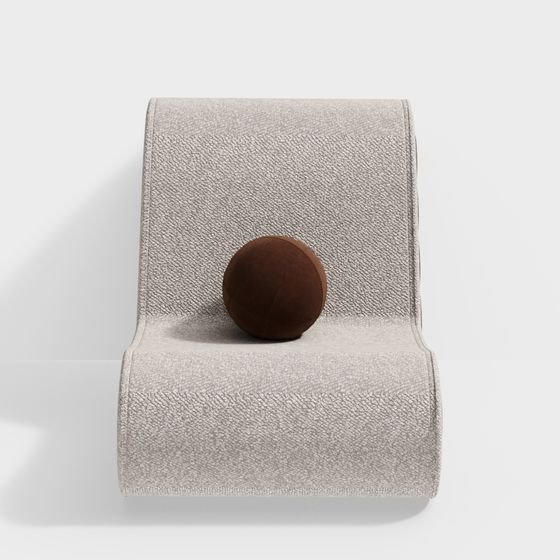 Comfort Corner Chair 3D model