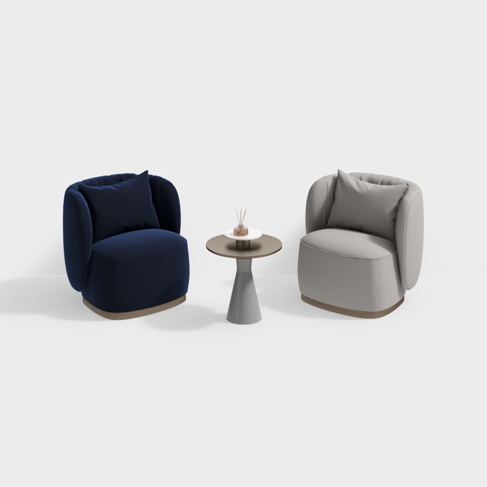 Light luxury rest sofa combination