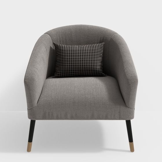 Легкий роскошный односпальный диван