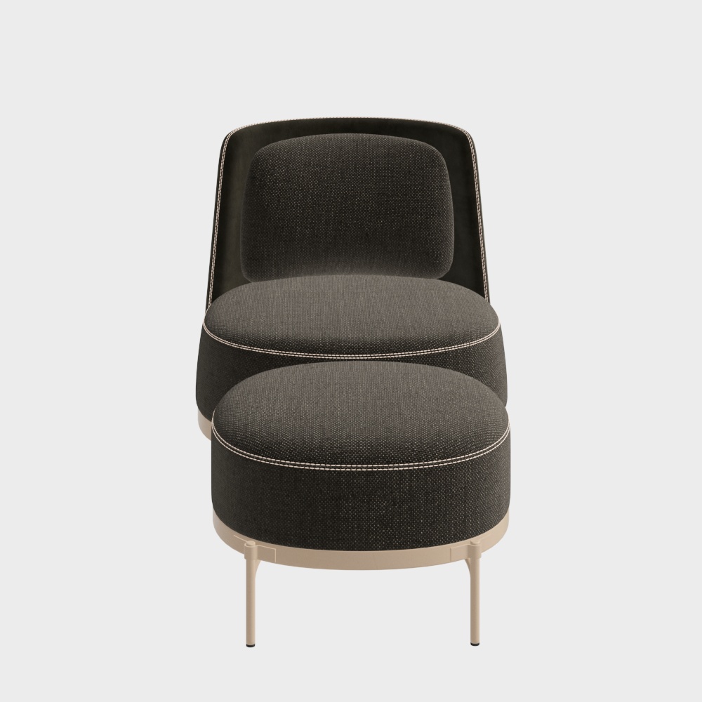 Leichter Luxus Einzelsessel