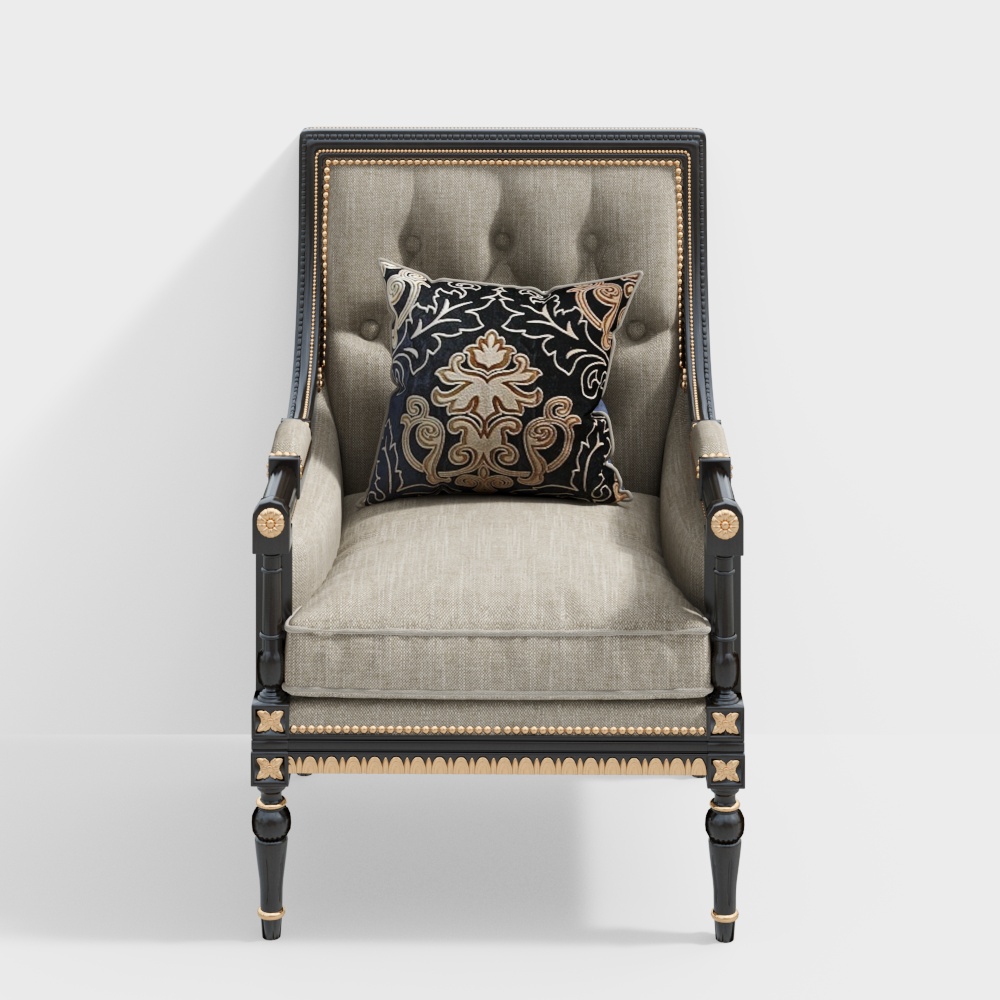 American single sofa