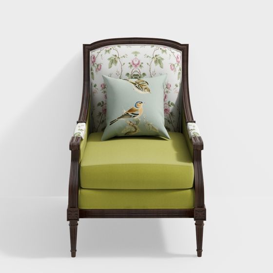 Victorian Armchair 3D model