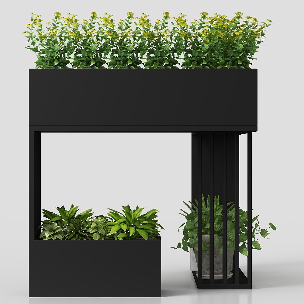 Park modern flower stand