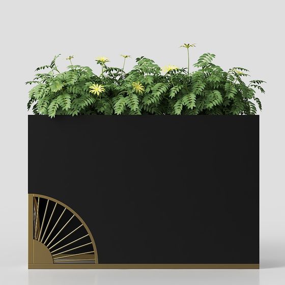 Urban Oasis Planter 3D model