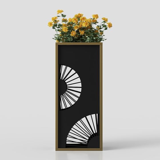 Urban Oasis Planter 3D model