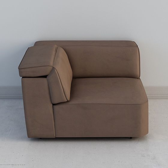 Urban Comfort Corner Chair 3D model