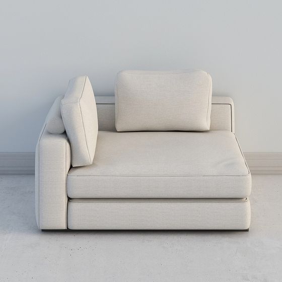 Module d'assise avec accoudoir Dominio Italia - Natuzzi