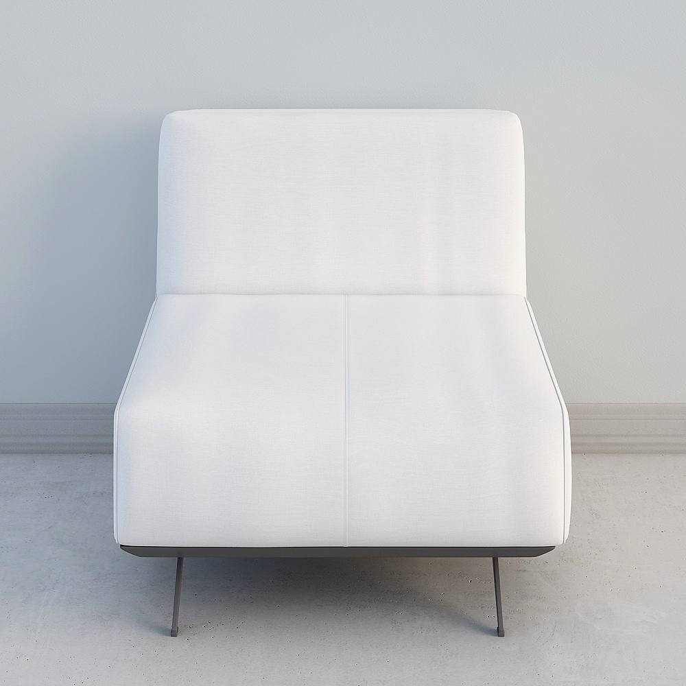 M&oacute;dulo Assento Pequeno Pablo Italia - Natuzzi