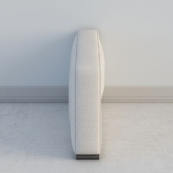 Elegant Corner Sofa 3D model in Low Poly Design