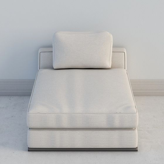 Modern Urban Comfort Chaise Lounge 3D model