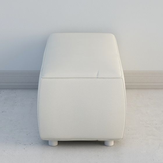 Urban Storage Ottoman 3D model