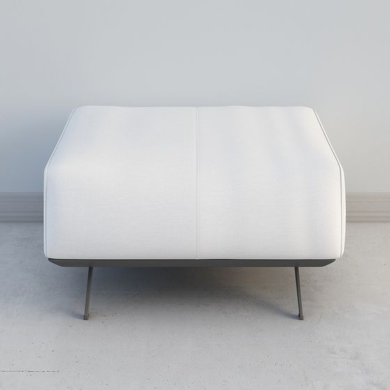 Urban Comfort Ottoman 3D model