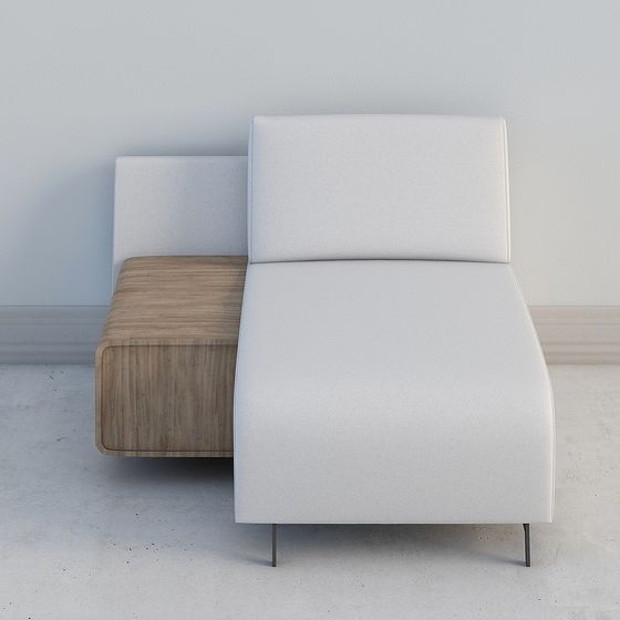 Urban Comfort Chaise 3D model