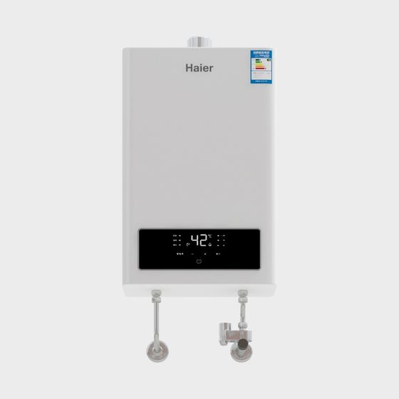 Modern Water Heater 3D Model in White