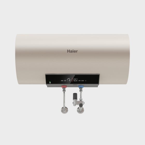 Modern Water Heater 3D Model in Beige