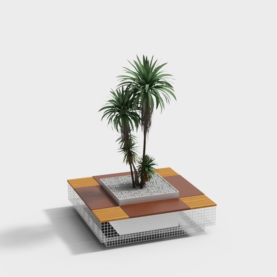 Urban Greenery Platform 3D model