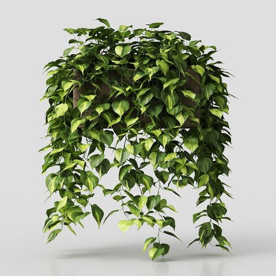 Hanging Greenery 3D Model for Creative Projects